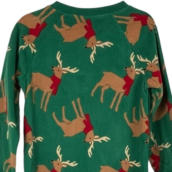 Carter’s Child of Mine Christmas Reindeer One Piece Pajamas Size 5T - Picture 4 of 8